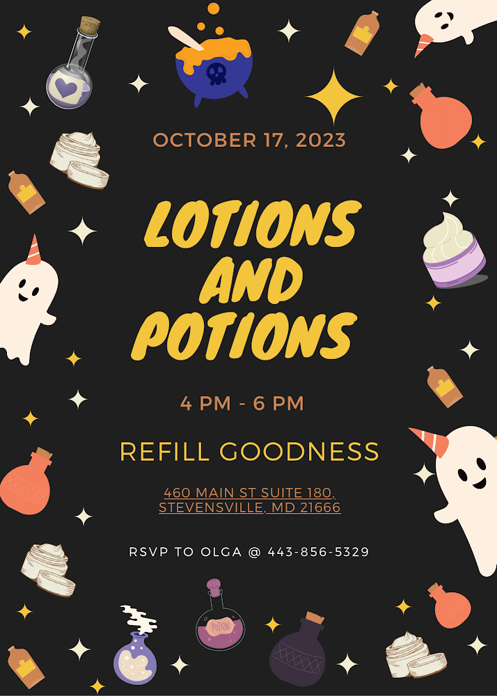 Lotions and Potions Event