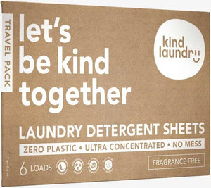 Zero Waste Laundry Sheets - Travel Pack