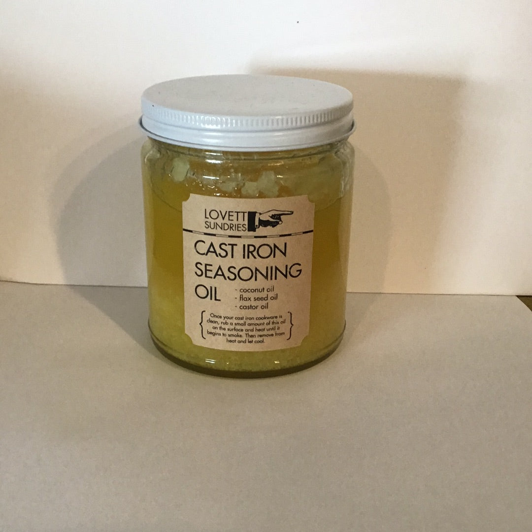 Cast Iron Conditioner/Seasoning Oil - Refill Goodness