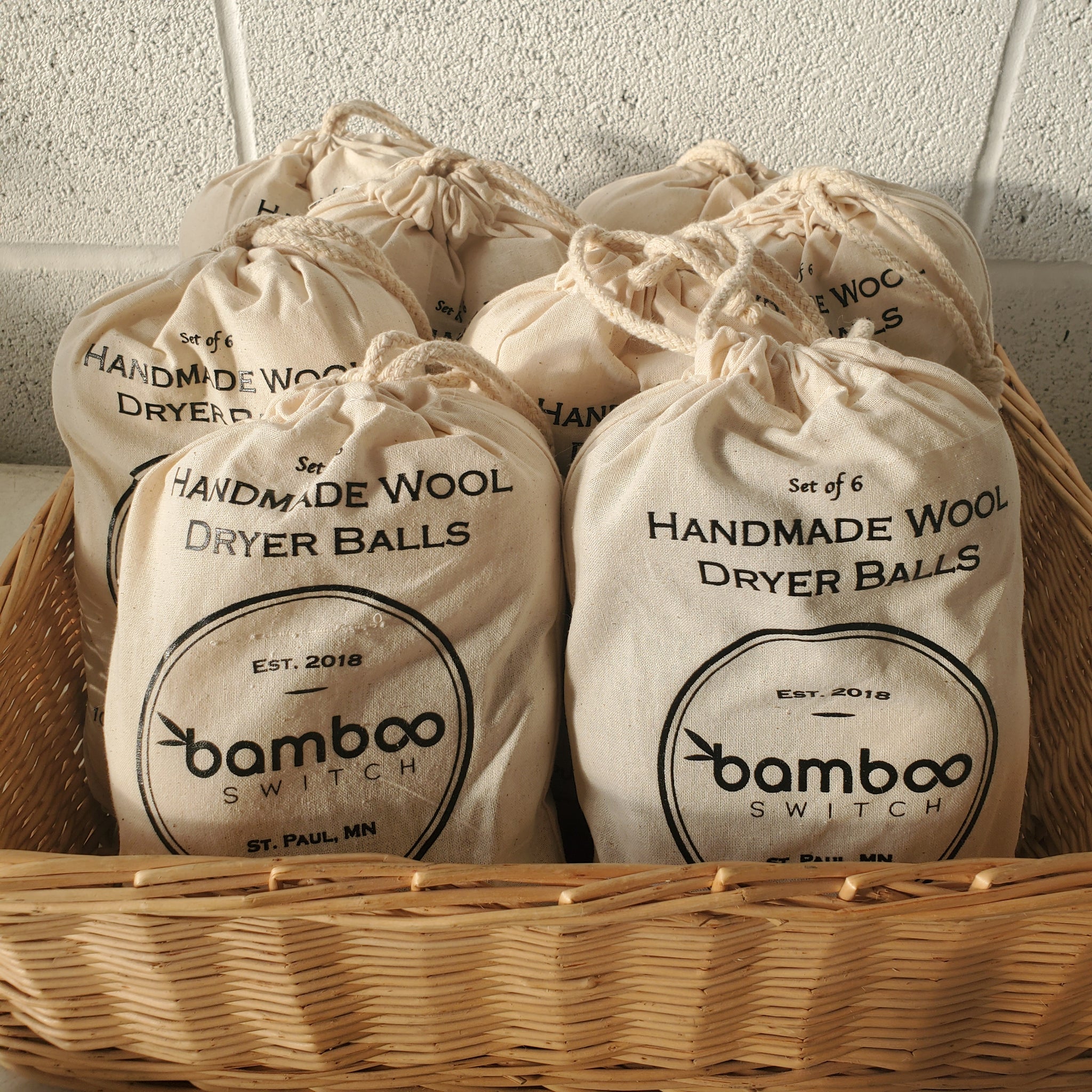 Wool Dryer Balls Set of 6 –