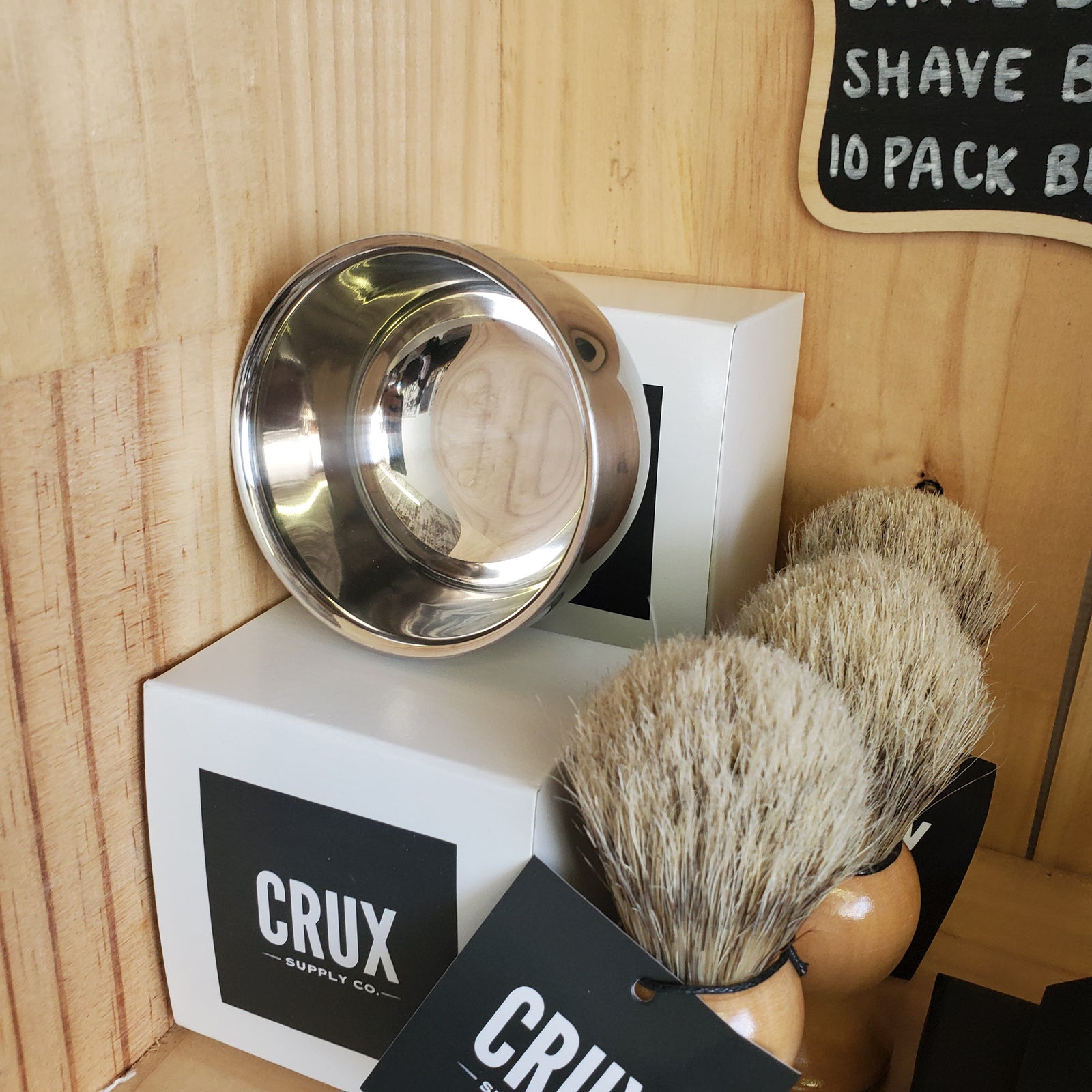 Stainless Steel Shaving Bowl