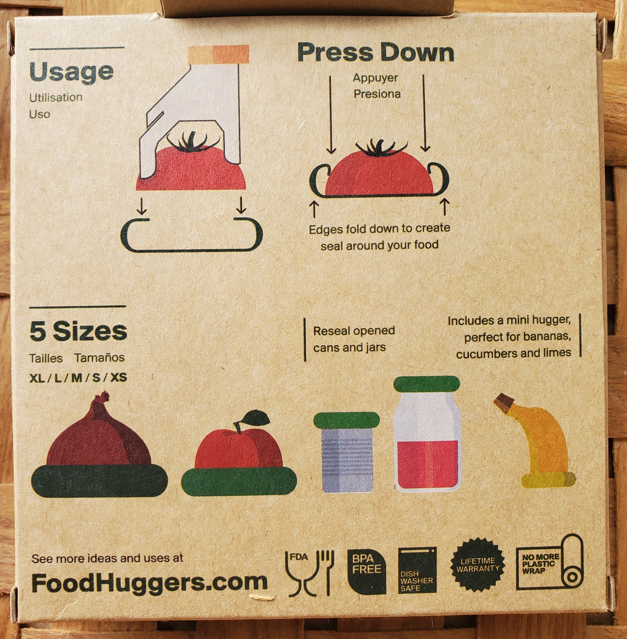 Food Huggers Set of 5 Warm Colors – Luxe