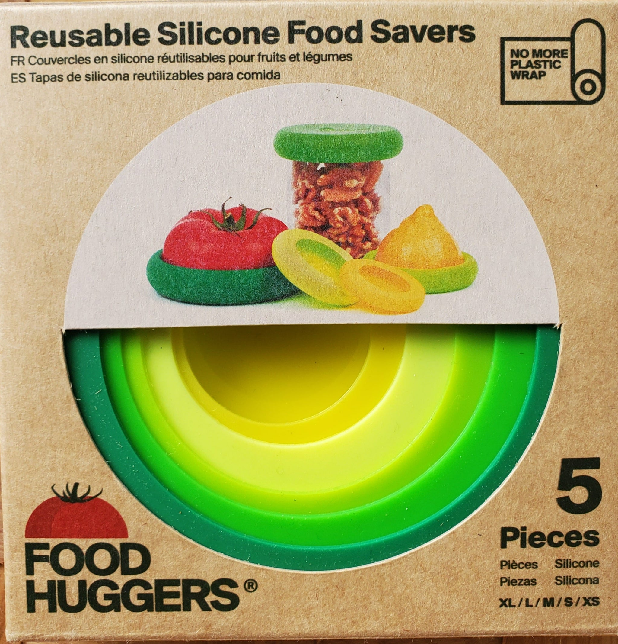 Food Savers, Silicone, Reusable, Food Huggers