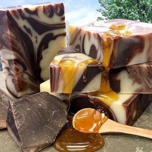 Natural Soap:  Chocolate and Honey
