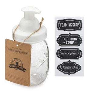 Mason Jar Foaming Soap Dispenser
